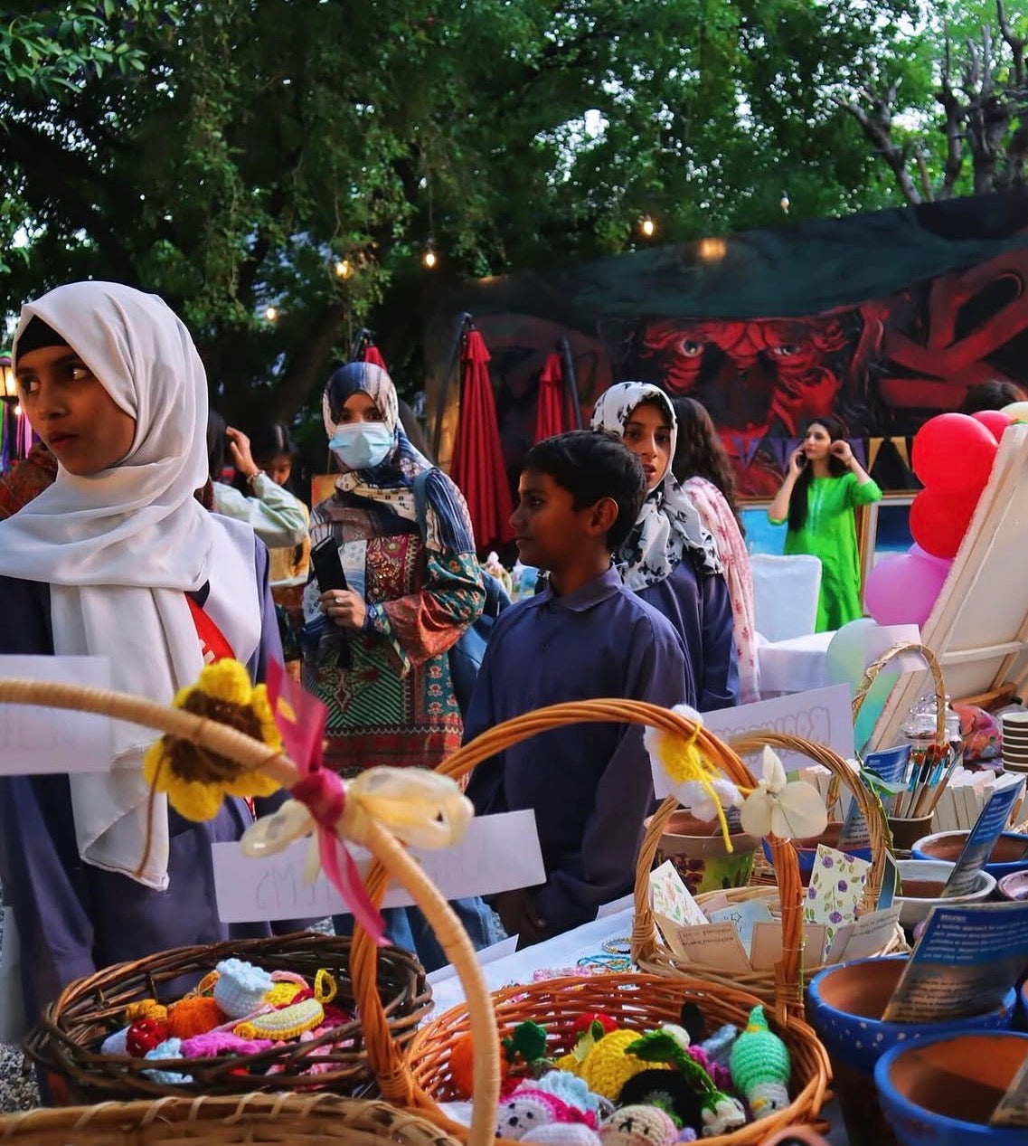 The Mashal stall